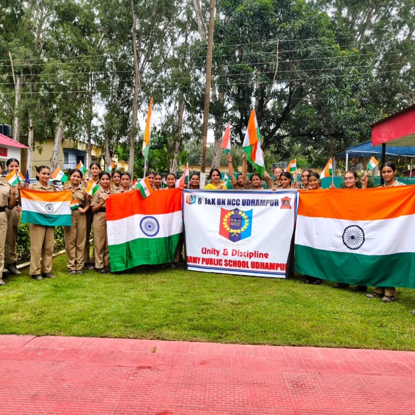 Unity in Action: Tiranga Rally by NCC Cadets

